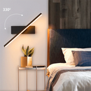 Luminária Moderna de Parede para Quarto Rotativa - Zinova