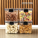 Kit Pote Hermético Zinova + COMPRE 1 LEVE 4 + FRETE GRÁTIS ATÉ 23:59