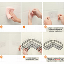 Prateleiras de Canto para Banheiro sem Furos + COMPRE 1 LEVE 2