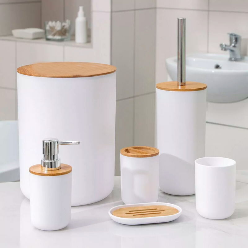 Kit para Banheiro Conjunto com 6 Peças - Zinova