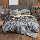 Conjunto de Cama de Cetim - Zinova