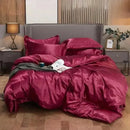 Conjunto de Cama de Cetim - Zinova