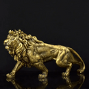 Escultura Leão Dourado - Zinova