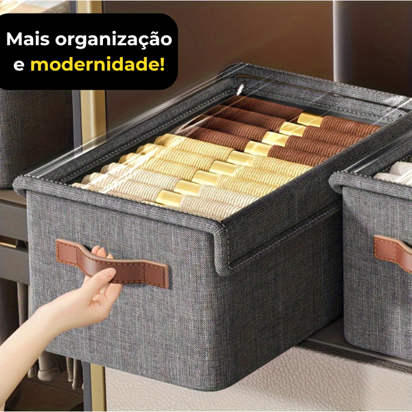 Caixa Organizadora com Tampa (Compre 1 Leve 3)