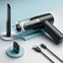 Aspirador de Pó Portátil AirClean + BRINDES EXCLUSIVOS