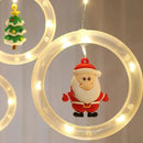 Cortina de Luzes LED para Decoração de Natal - Zinova