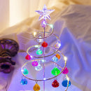 Árvore de Natal LED Efeito Cristal com Acabamento Metalizado - Zinova