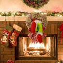 Guirlanda Natalina com Pernas de Duende para Porta - Zinova