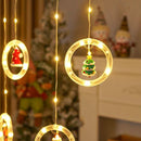 Cortina de Luzes LED para Decoração de Natal - Zinova