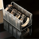 Organizador de Cintos Transparente Antipoeira - Zinova