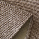 Capa para Sofá Chenille Antiderrapante com Acabamento Elegante Marrom Claro - Zinova