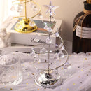 Árvore de Natal LED Efeito Cristal com Acabamento Metalizado - Zinova