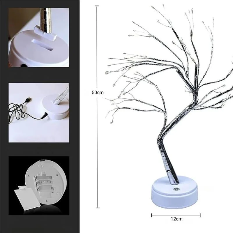 Luminária Árvore de LED Decorativa - Zinova