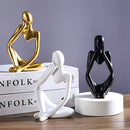 Kit Trio Esculturas o Pensador - Zinova