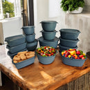 Kit 15 Potes Herméticos de Alimentos - Zinova