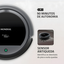 Aspirador de pó robô pratic clean Mondial RB-11 bivolt 30w - Zinova