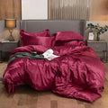 Conjunto de Cama de Cetim - Zinova