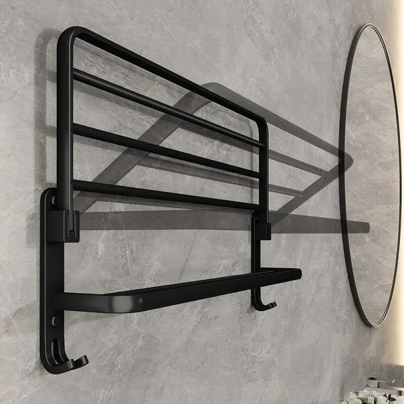 Suporte Porta-Toalhas Dobrável - Zinova